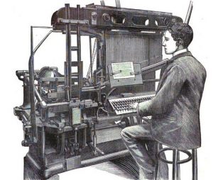 Linotype machine